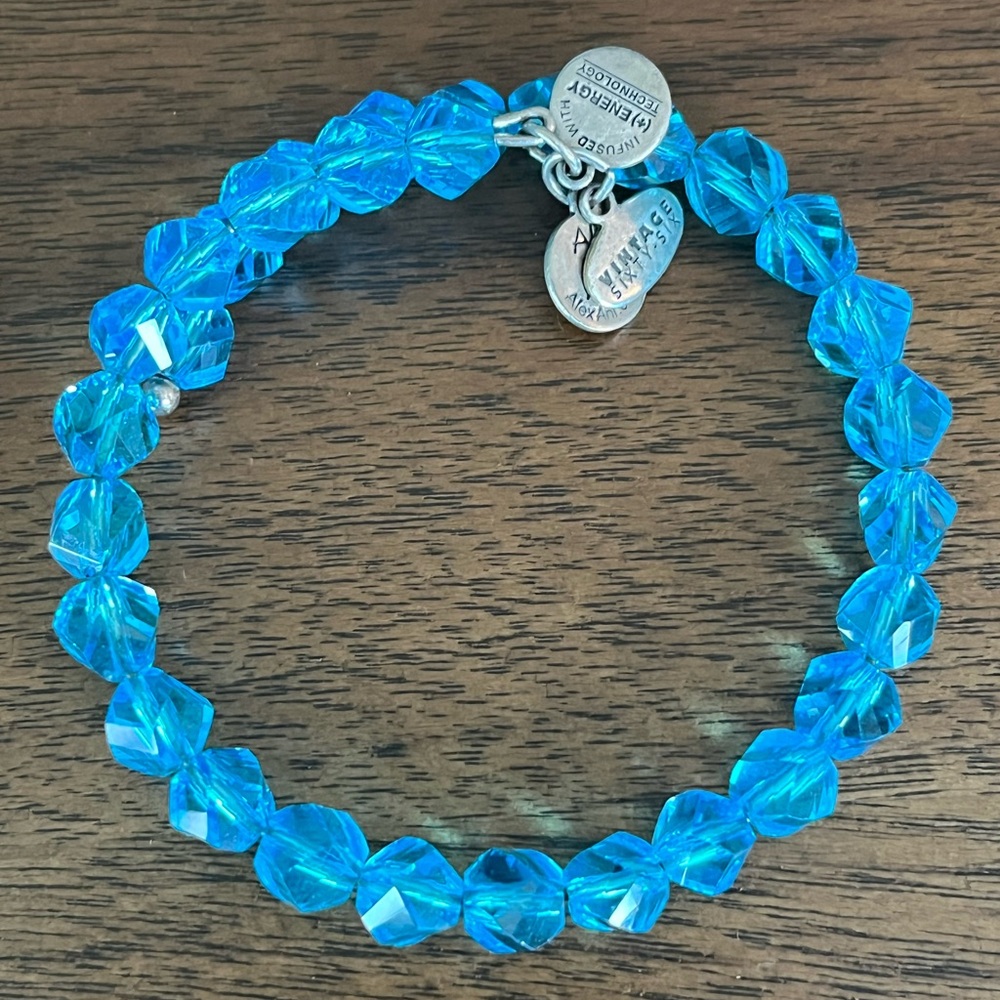 Alex and Ani Turquoise Beaded Bracelet